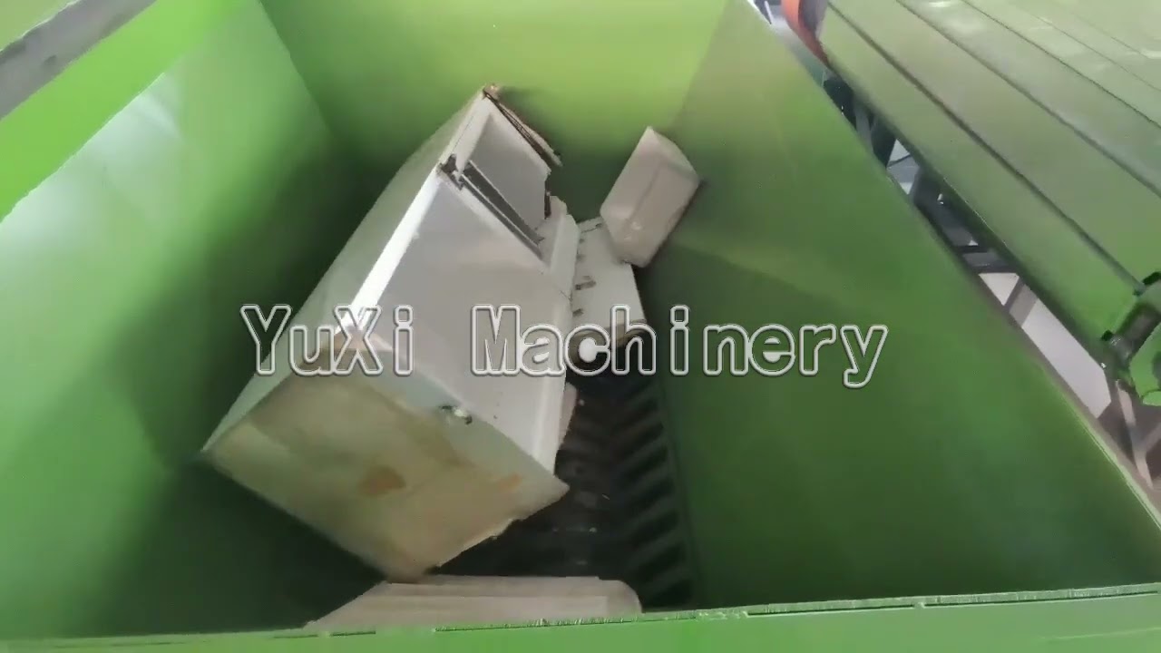Waste Refrigerator Recycling Line and Equipment Video