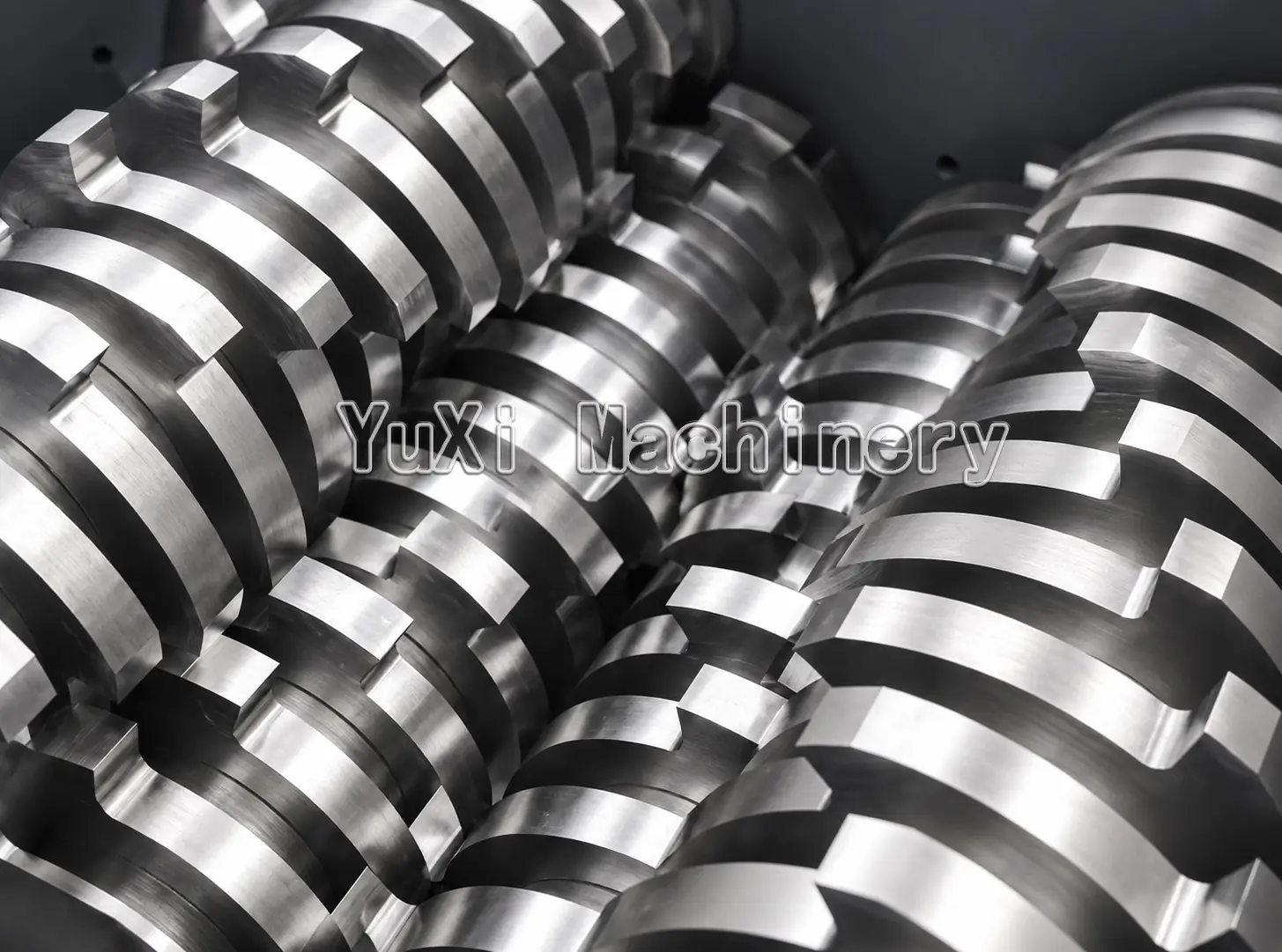 Industrial four shaft shredder cutter blades for waste recycling