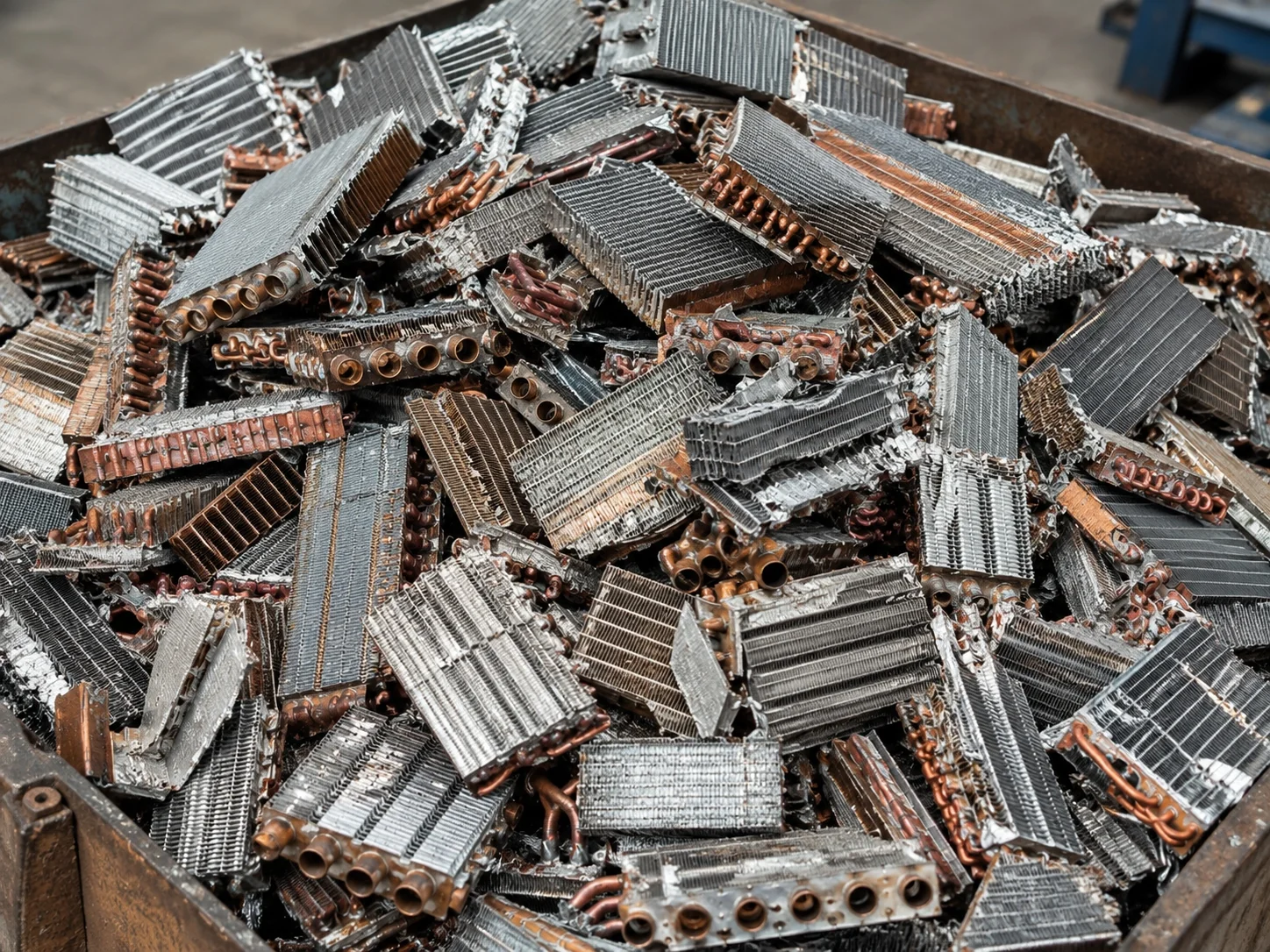 Copper aluminum mixed concentrate