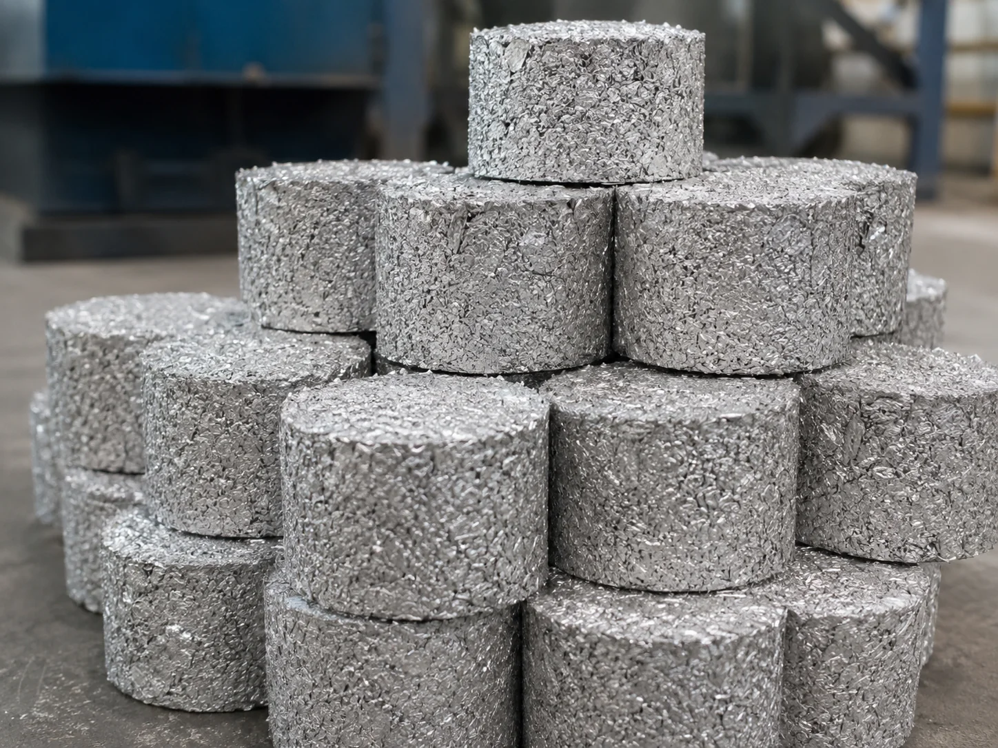 Aluminum briquettes