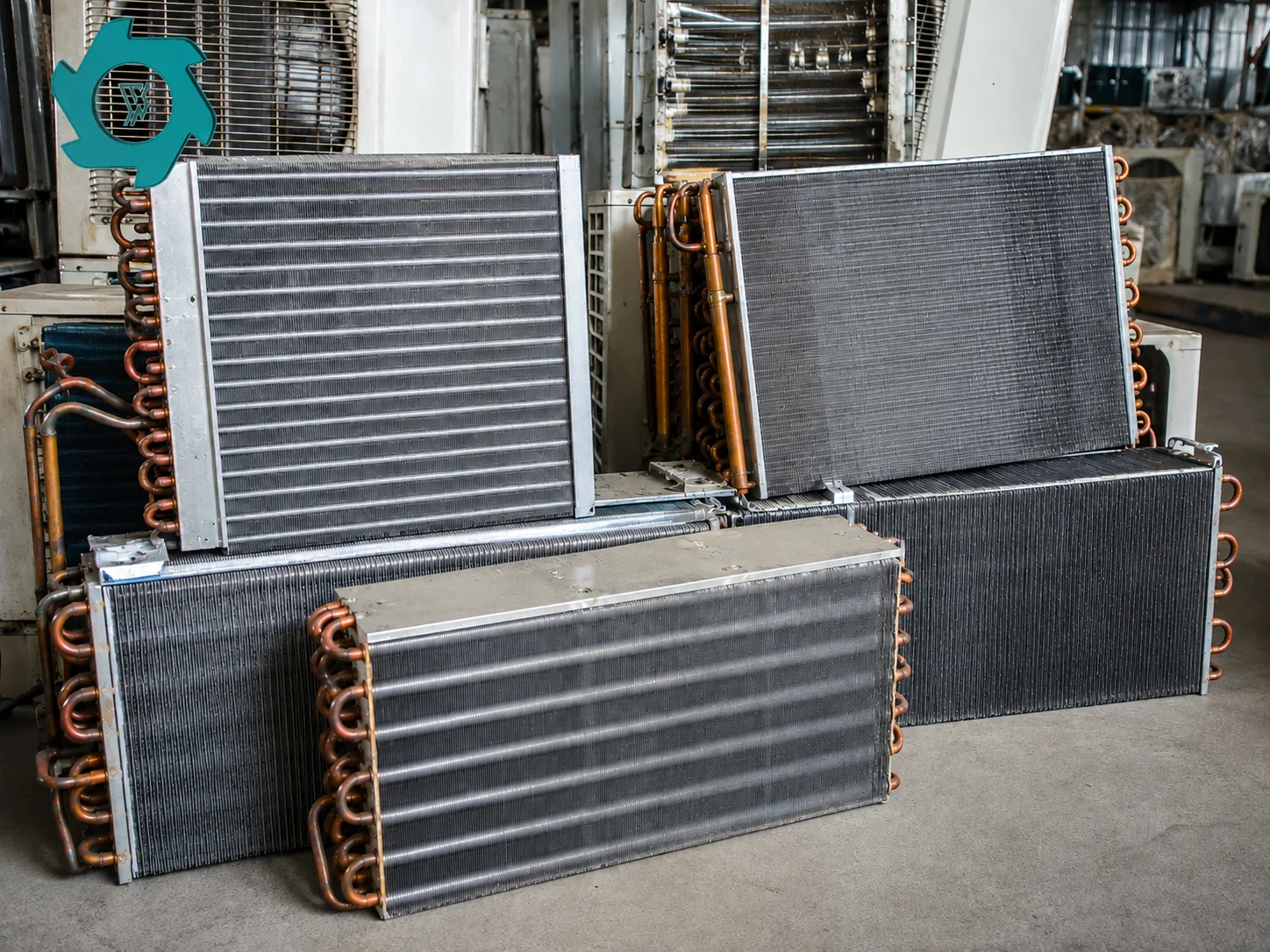 إعادة تدوير ملفات أنظمة التدفئة والتهوية وتكييف الهواء (HVAC) التجارية: المكثفات والمبردات
