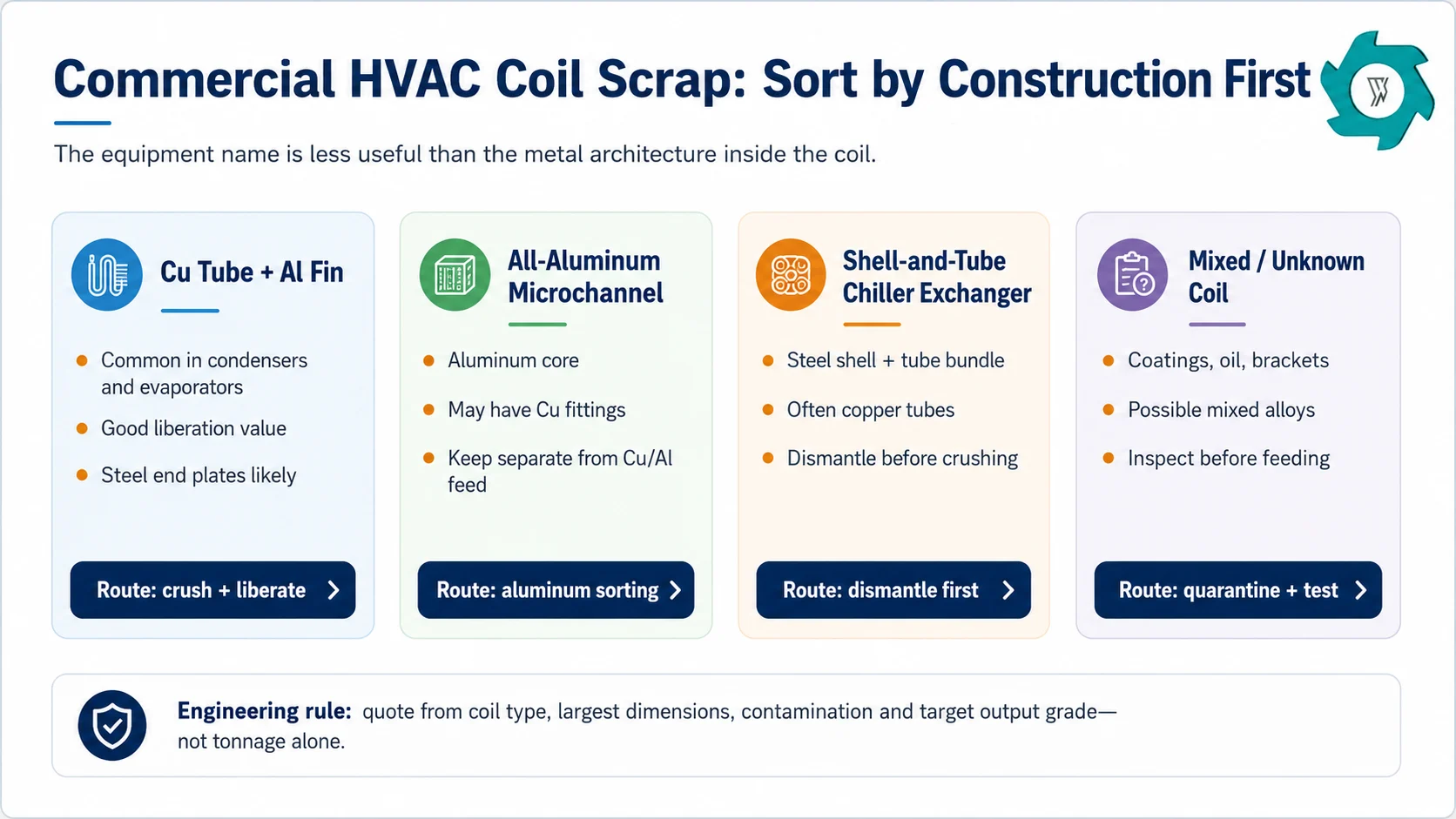 دليل مسارات إعادة تدوير ملفات أنظمة التدفئة والتهوية وتكييف الهواء (HVAC) التجارية حسب بنية الملف